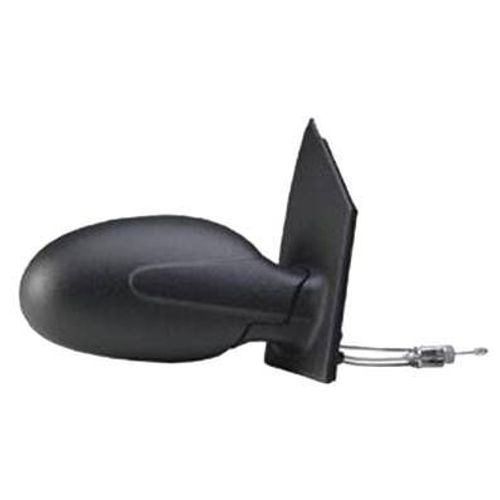 Rétroviseur Droit Mécanique Pour Smart Fortwo Cabrio, 2000-2007, Noir, Neuf