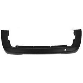 Pare Chocs Arrière Pour Fiat Fiorino Iii Cargo, 2008-2016, (2 Portes Arrière), Noir, Neuf