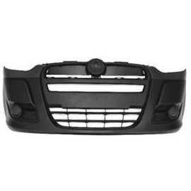 Pare Chocs Avant Pour Fiat Doblo Ii Phase 1, 2010-2015, Noir, Neuf