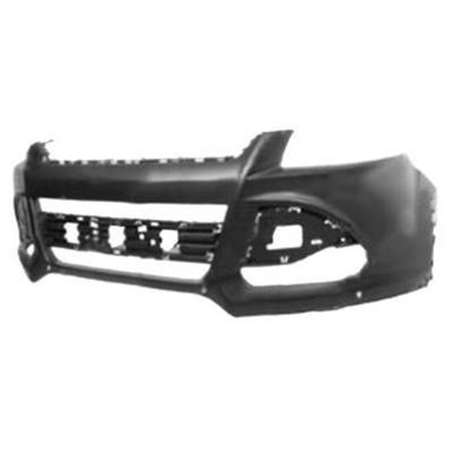Pare Chocs Avant Pour Ford Kuga Ii Ph. 1 2013-2016, Trous Radars, Neuf À Peindre