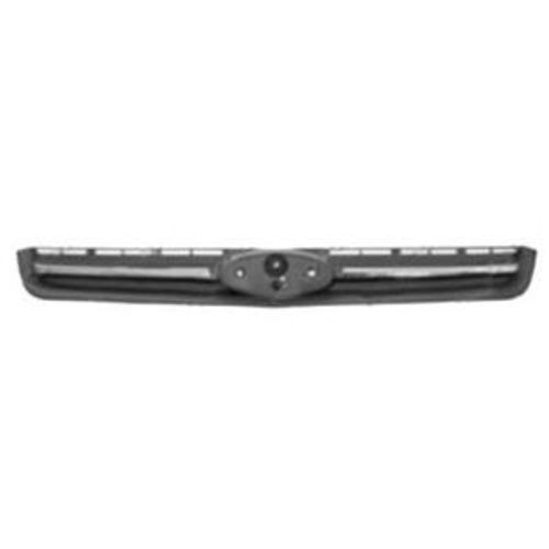 Grille Radiateur Centrale Pour Ford Kuga Ii Ph. 1 2013-2016, Grise, Moulure Chromée, Neuve