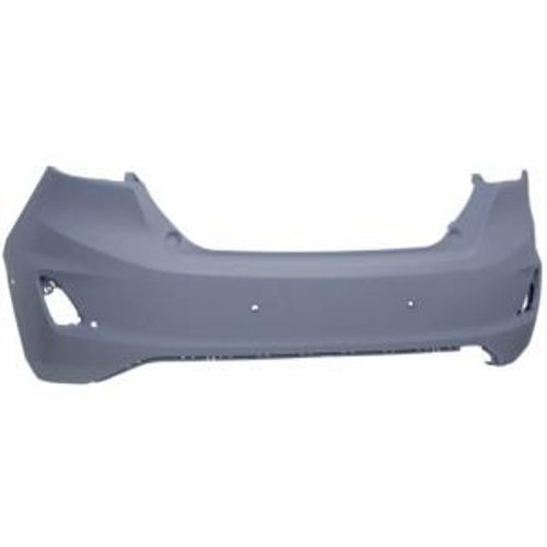Pare Chocs Arrière Pour Ford Fiesta Vii Phase 1, Depuis 2017, 6 Trous Radar, Neuf À Peindre