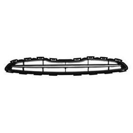 Grille De Calandre Supérieure Pour Nissan Micra Iv (K13) Ph.1, 2010-2013, Noire & Moulure Chromée