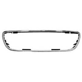 Enjoliveur Grille De Calandre Centrale Pour Nissan Micra Iv (K13) Ph.1, 2010-2013, Contour Chromé