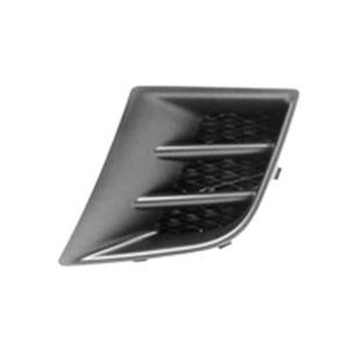 Grille De Calandre Gauche Pour Peugeot 107 Phase 2, 2009-2012, Noire, Pare Chocs Avant, Neuve