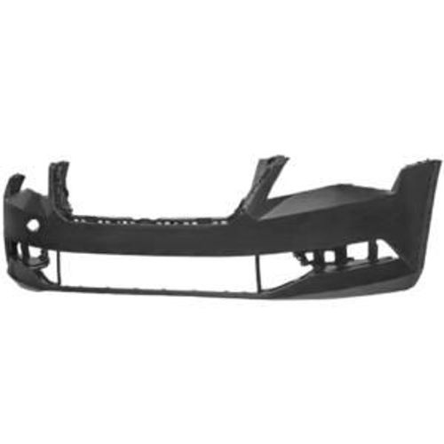 Pare Chocs Avant Pour Skoda Superb Iii Phase 1, 2015-2019, Neuf, Noir
