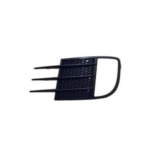 Grille Calandre Gauche Pour Volkswagen Golf Vi Gti/Gtd, 2009-2013, Noire, Trou Ab, Pare Chocs Avant