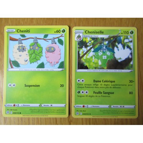 Cheniti 009/172 + Cheniselle 010/172 - Stars Etincelantes