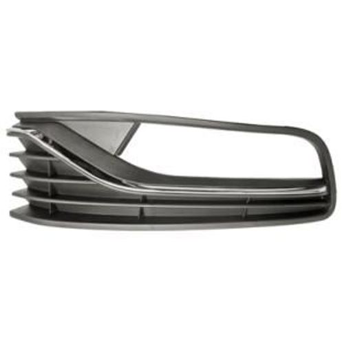 Grille De Calandre Gauche Pour Volkswagen Polo V Phase 2, 2014-2017, Noire, Chromée, Trou Feu