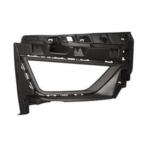 Grille Calandre Gauche Pour Volkswagen Polo Vi Phase 1 Depuis 2017, Noire, Trou Antibrouillard, Pare Chocs Avant, Neuve