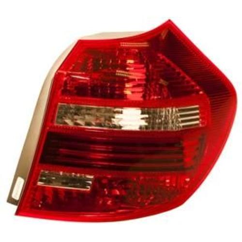 Feu Arrière Droit Pour Bmw Serie 1 E87n De 2007 À 2011, Modèle 5 Portes, Led, Chrome, Rouge Et Blanc, Neuf