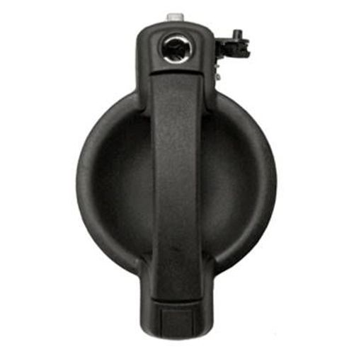 Poignée De Porte Battante Pour Fiat Doblo I Ph. 2 2006-2010, Extérieure, Noir, Trou Barillet, Neuve