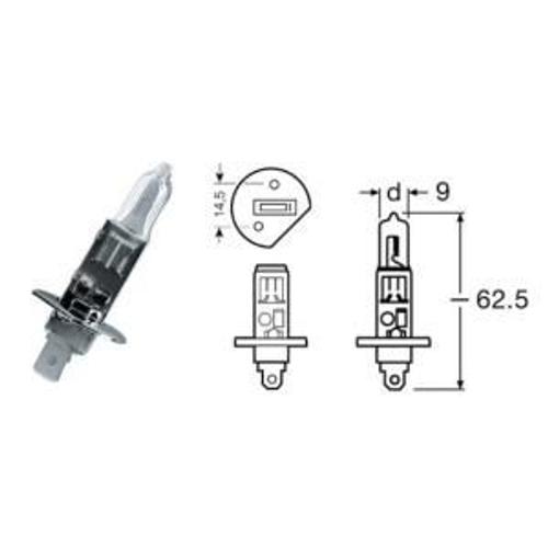 Ampoule Phare Projecteur Bcr H1 - 12v - 55w - Neuve