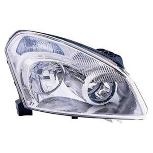 Phare Optique Avant Droit Pour Nissan Qashqai I Ph.1, 2007-2010, H7+H7, Neuf