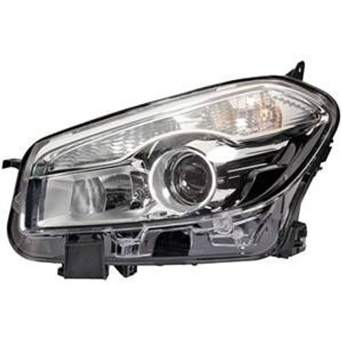 Phare Optique Avant Gauche Pour Nissan Qashqai I Ph.2, 2010-2014, H7+H7, Neuf