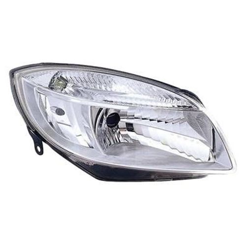 Phare Optique Avant Droit Pour Skoda Fabia Ii Ph. 1 2007-2010, H4, Neuf