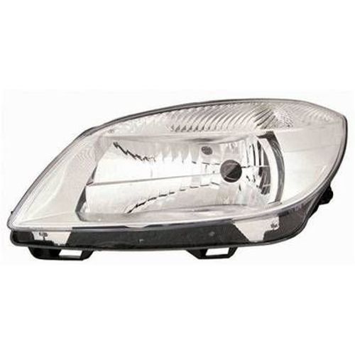 Phare Optique Avant Gauche Pour Skoda Fabia Ii Ph. 2 2010-2014, H4, Neuf