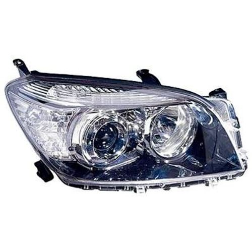 Phare Optique Avant Droit Pour Toyota Rav4, 2006-2009, Hb3+H11, Corps Chromé, Neuf