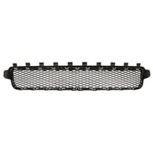 Grille Centrale Inférieure De Pare Chocs Pour Volkswagen Touareg I Ph. 1 2002-2006, Noire, Neuve