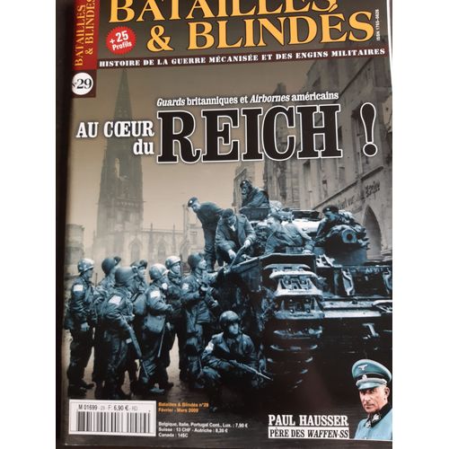 Batailles Et Blindés N° 29 Anglais Et Us Au Coeur Du Reich