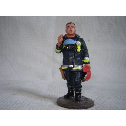 Les Heros Du Feu N° 64 Pompier Cobra : Le Pompier En Tenue De Feu Barcelone Espagne 2002