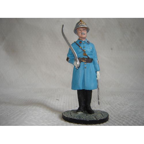 Les Heros Du Feu N° 81 Pompier Cobra : L'officier Superieur Français Tenue De Parade 1933