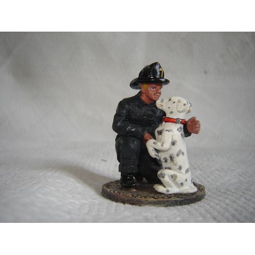 Les Heros Du Feu N° 83 Pompier Cobra : Le Pompier Americain Avec Chien San Francisco 1930