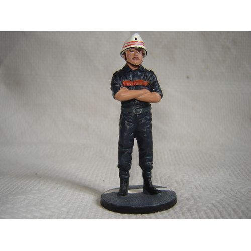 Les Heros Du Feu N° 96 Pompier Cobra : Le Pompier Français Tenue De Travail Toulon 1985