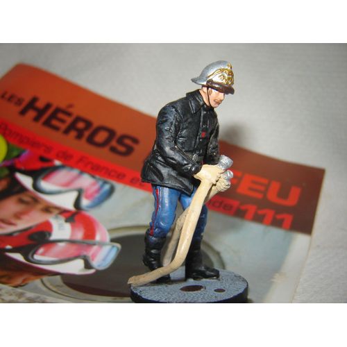 Les Heros Du Feu N° 111 Pompier Cobra : Le Pompier Français Motard Paris 1978