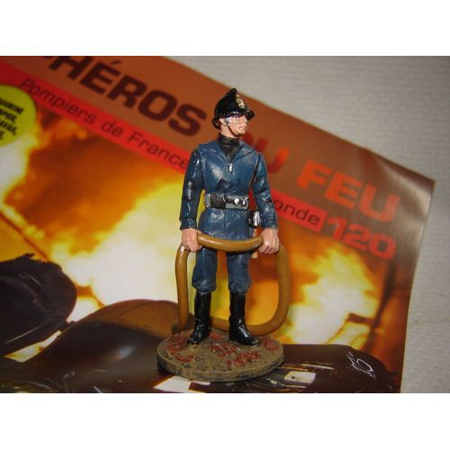 Les Heros Du Feu N° 120 Pompier Cobra : Le Pompier Italien En Tenue De Travail 1940