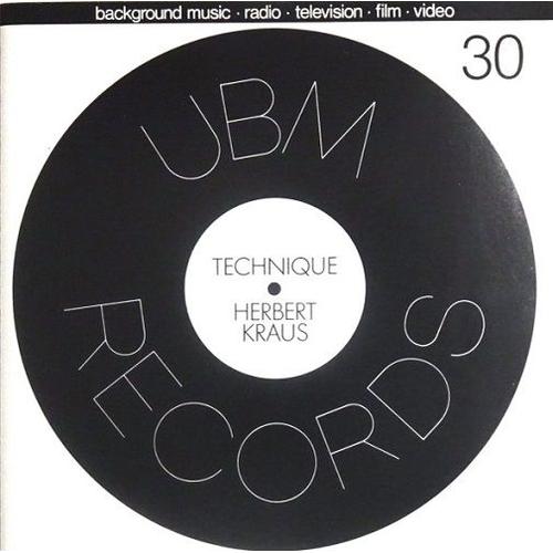 Herbert Kraus Cd Technique (Ubm Records) (Background Music, Radio, Television, Film, Video)