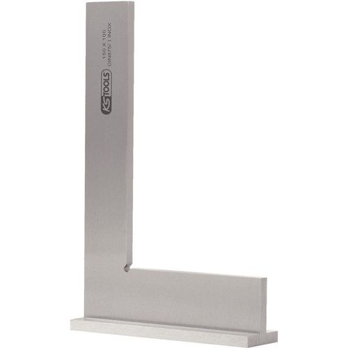 Equerre chapeau acier KS, L,300 mm - BASE 180 mm - précision 1/25 -