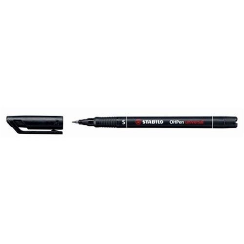 Stabilo Ohpen Universal Permanent, 10 Pack Marcatore Permanente Nero Tipo Di Punta 1 Pezzo(I)