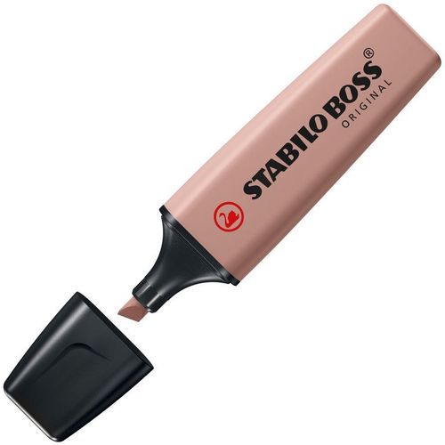 Stabilo Boss Original Naturecolors Evidenziatore 10 Pz Punta Smussata Marrone