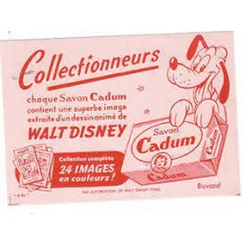 Lot 4 Buvards Pubilcitaires "Savons"