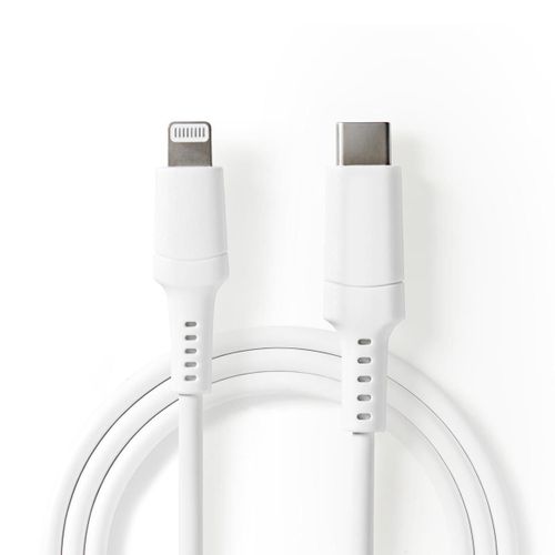 cable lightning compatible Apple male a 8 broches lightning compatible Apple vers usb c 1 0 m blanc.html