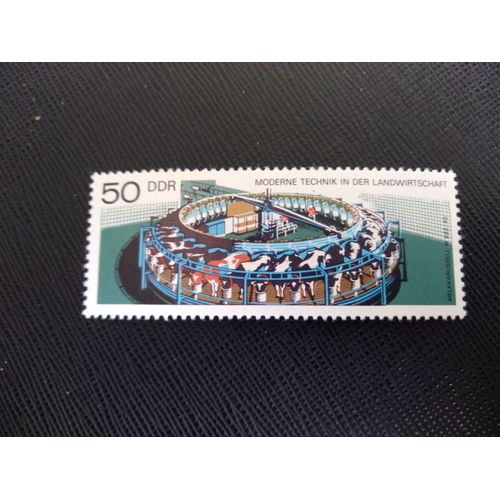 Timbre Allemagne / Rda Yt 1915 Carrousel De Traite M693-40 1977 ( 140306 )