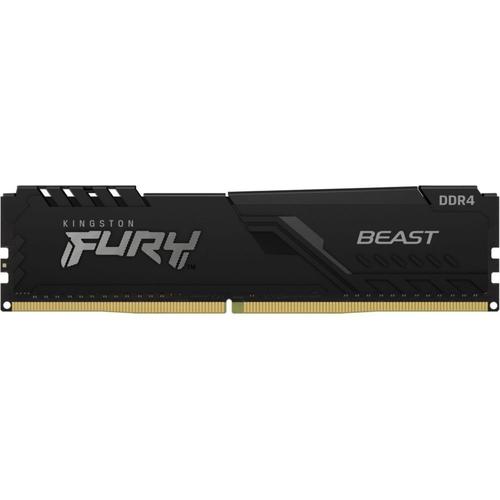 Kingston FURY Beast - DDR4 - kit - 32 Go: 2 x 16 Go - DIMM 288 broches - 3200 MHz / PC4-25600 - CL16 - 1.35 V - mémoire sans tampon - non ECC - noir