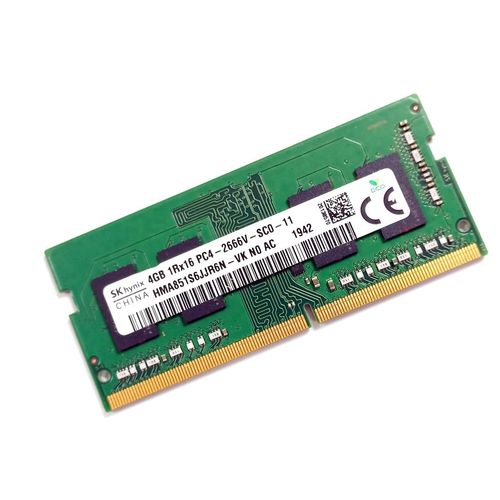 SK Hynix HMA851S6JJR6N-VK Non ECC PC 2666V - 4 GB DDR4 2666 MHz 260pin SDRAM SODIMM