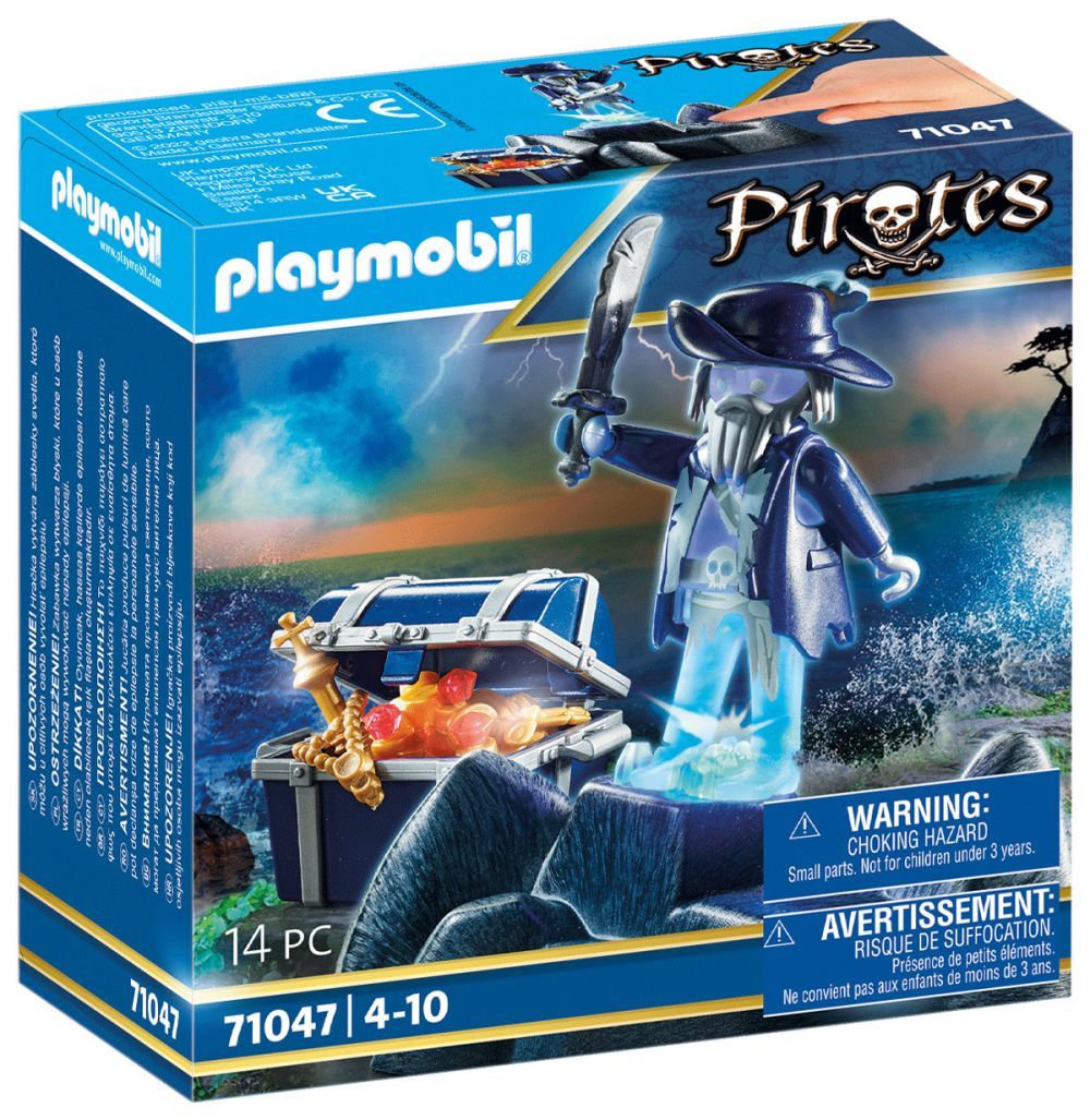 Playmobil Pirates 71047 - Pirate Fantme Et Trsor