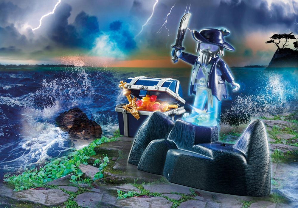 Playmobil Pirates 71047 - Pirate Fantme Et Trsor - 2
