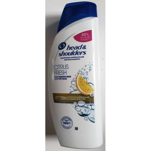 Shampooing Antipelliculaire Head&shoulders Citrus Fresh 600ml 