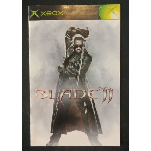 Blade 2 - Notice Officielle - Microsoft Xbox