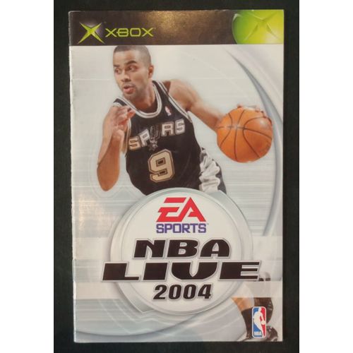 Nba Live 2004 - Notice Officielle - Microsoft Xbox