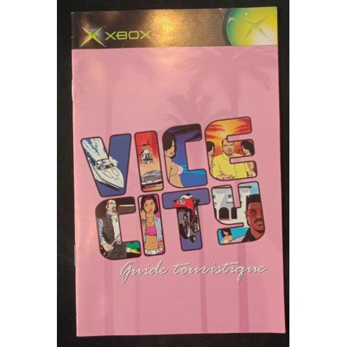 Grand Theft Auto Gta Vice City - Notice Officielle - Microsoft Xbox