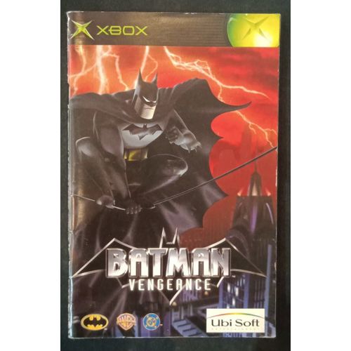 Batman Vengeance - Notice Officielle - Microsoft Xbox
