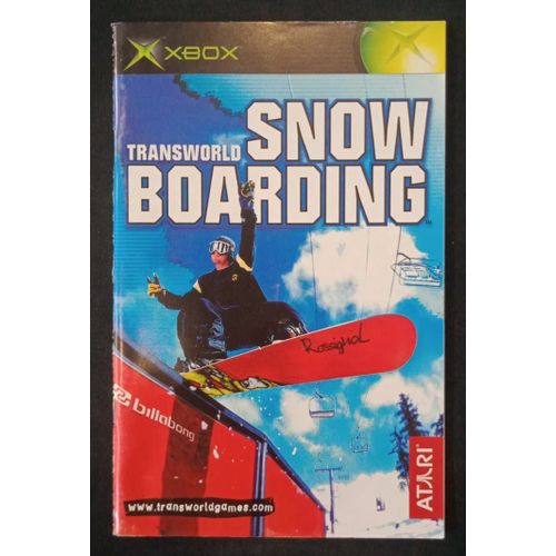 Transworld Snowboarding - Notice Officielle - Microsoft Xbox