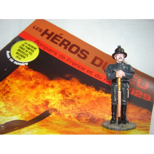 Les Heros Du Feu N° 129 Pompier Cobra : Le Pompier Belge Tenue De Feu Bruxelles 1910