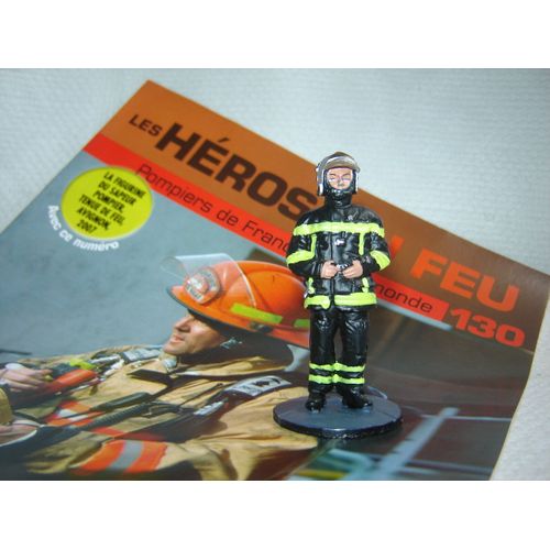 Les Heros Du Feu N° 130 Pompier Cobra : Le Sapeur Pompier Français Tenue De Feu Avignon 2007