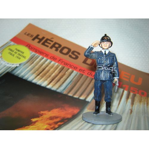 Les Heros Du Feu N° 150 Pompier Cobra : Le Pompier Tenue De Travail Italie 1956